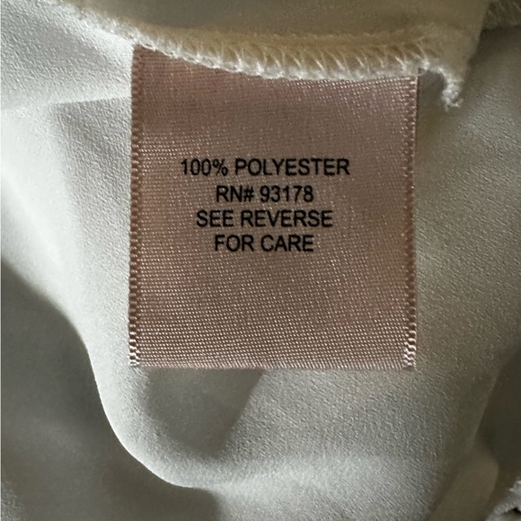 Philosophy White Dress Tank with Tiny gold dots Medium - Picture 6 of 8